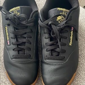 Princess Reebok black /Gum Sole